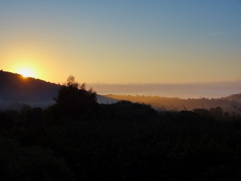 U Sole Livante: lever de soleil baie Santa Giulia, Porto Vecchio
