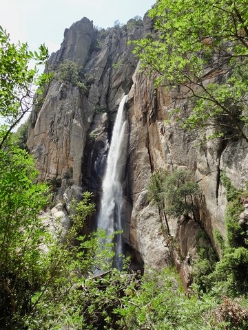 U Sole Livante randonnée cascade de Piscia di Gallu 